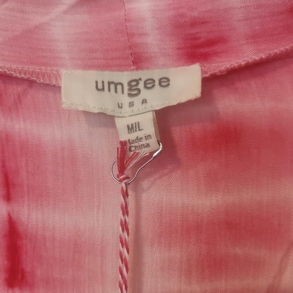 Umgee Pink Ombre Kimono - Picture 4 of 9